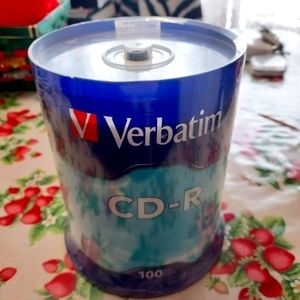 Verbatim CD-rs 100ct NIB